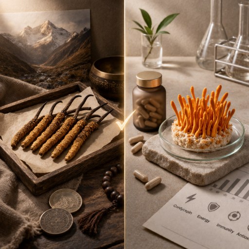 WHIEDA кордицепс 45+: Sinensis или Militaris — как выбрать