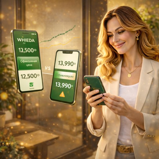 WHIEDA: официальный прайс 2026 — почему цены разные