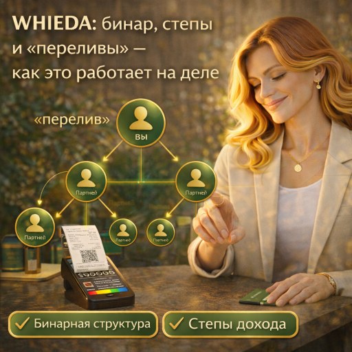 WHIEDA: бинар, степы и «переливы» — как это работает на деле