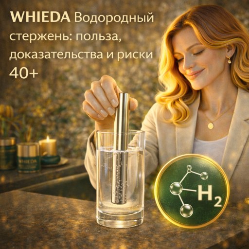 WHIEDA Водородный стержень: польза, доказательства и риски 40+